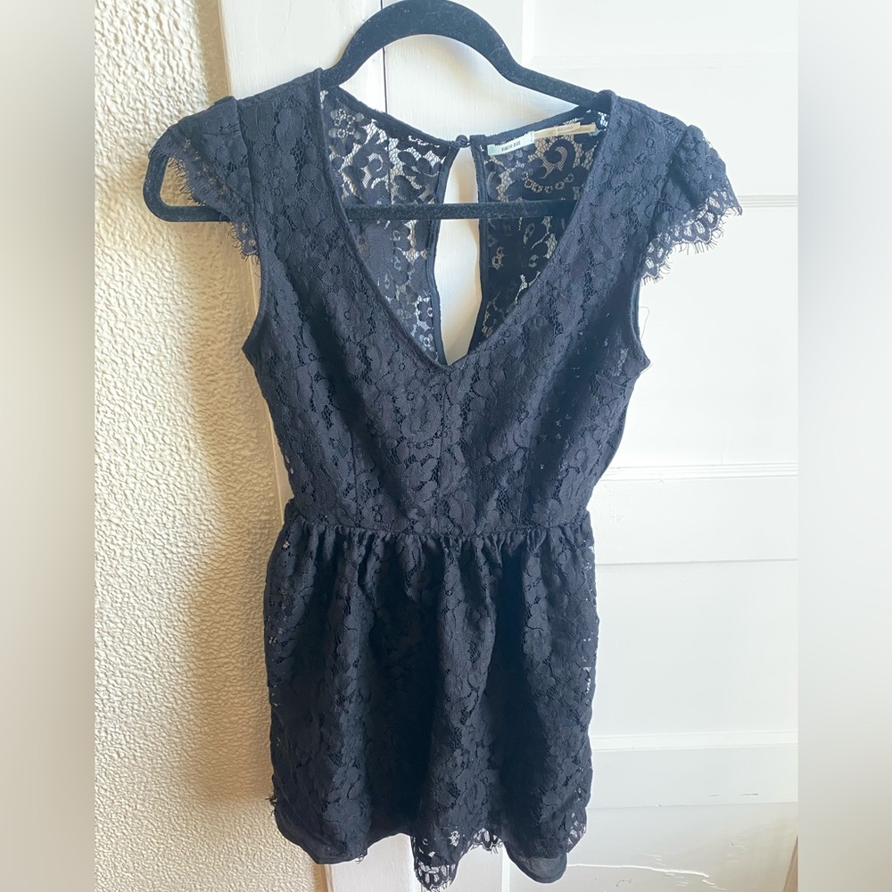 Kimchi Blue lace black dress